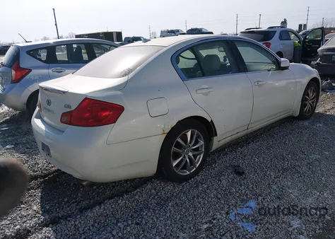 2007 Infiniti G35X from USA, damaged, VIN JNKBV61F07M817275